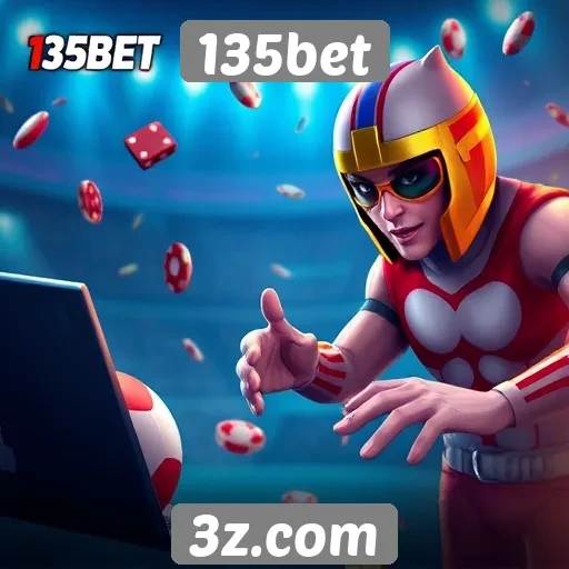 Principais características do site de jogos 135bet